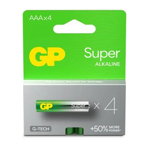 GP Batteries Super Alkaline 24A/LR03 Batteri prisnedsättning